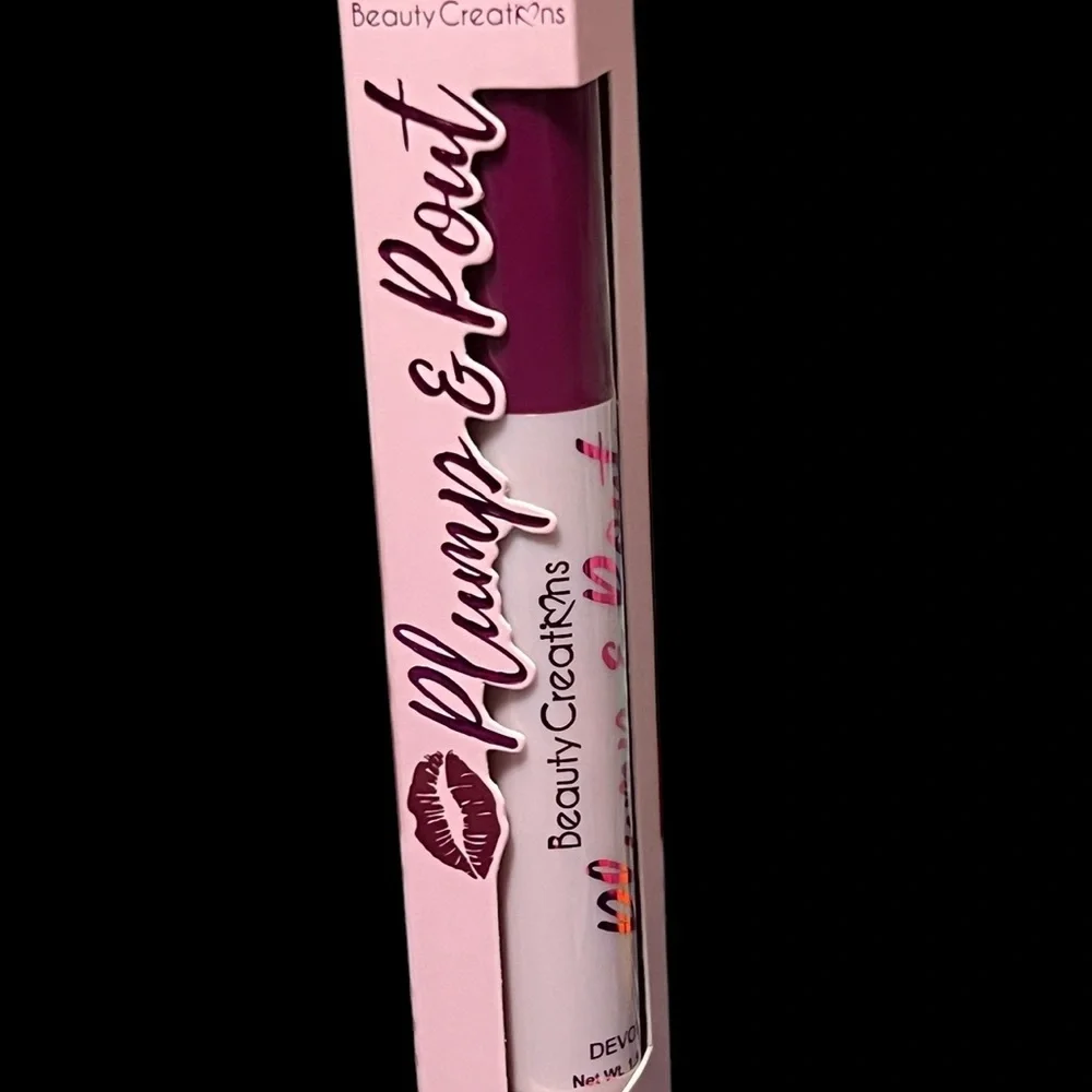 Beauty Creations Plump & Pout Gloss Stick Pink Lip Plumper in DEVOTION